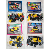 CZLEGORAC - Asst. 31pc Car Lego Brick Set in 4"x3" Box (12pcs @ $1.15/pc)