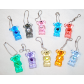Item# A1BISTB - 1.5" Glitter Birthstone Teddy Bear Charms (100pcs @ $0.22/pc)