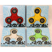 CZHAND1 - Asst. Color Hand Fidget Spinners in 3.5" Box (24pcs @ $1.00pc)