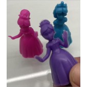 KI21 - 2" Colorful Plastic Princess Figurines (192pcs @ $0.09/pc)